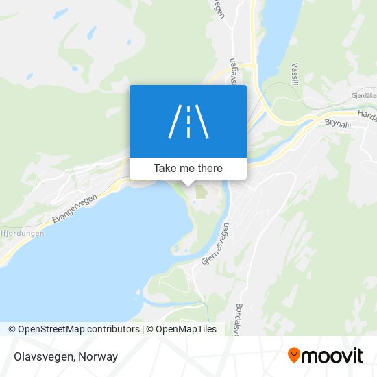 Olavsvegen map