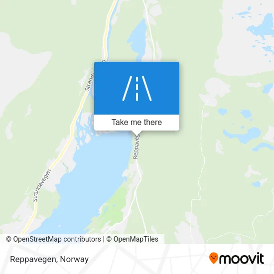 Reppavegen map