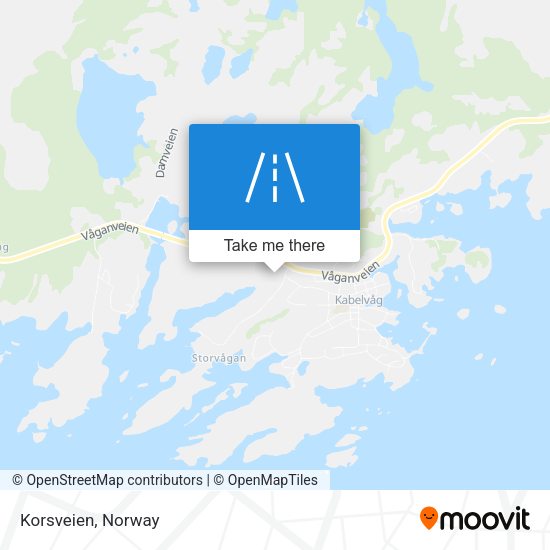 Korsveien map