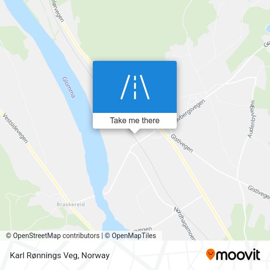 Karl Rønnings Veg map