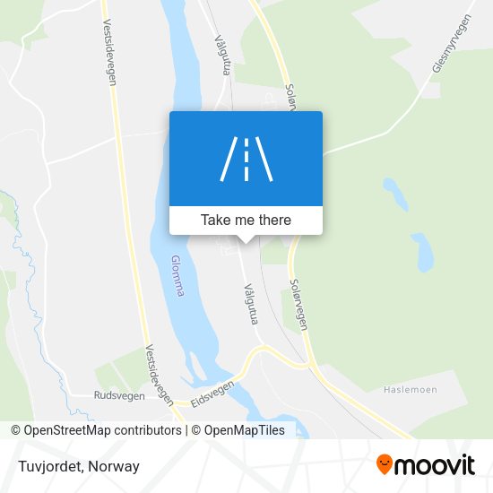 Tuvjordet map