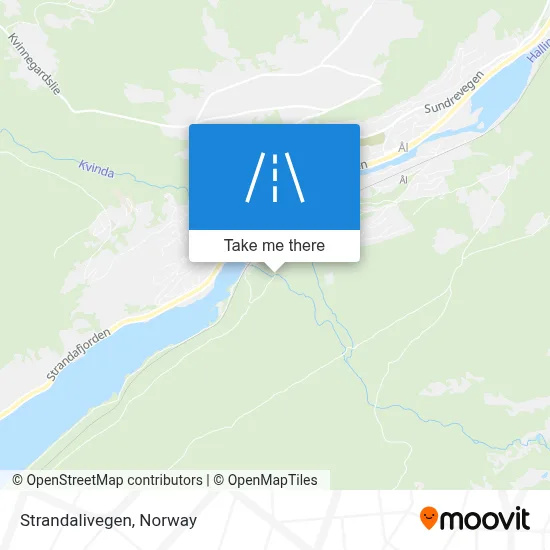 Strandalivegen map