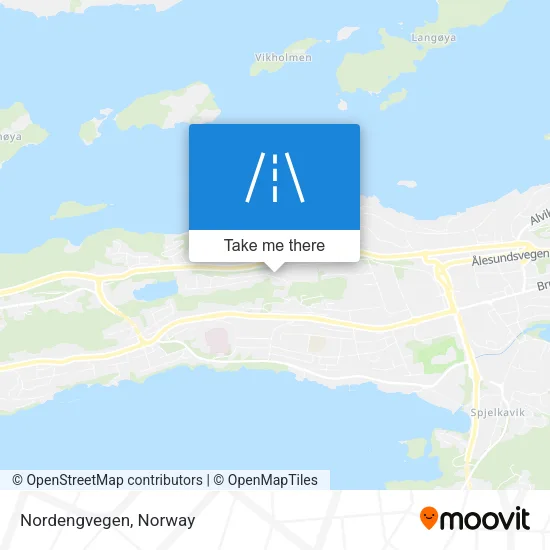 Nordengvegen map