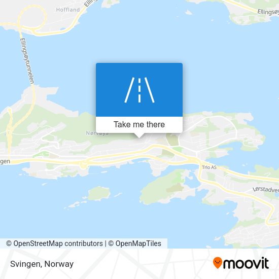 Svingen map