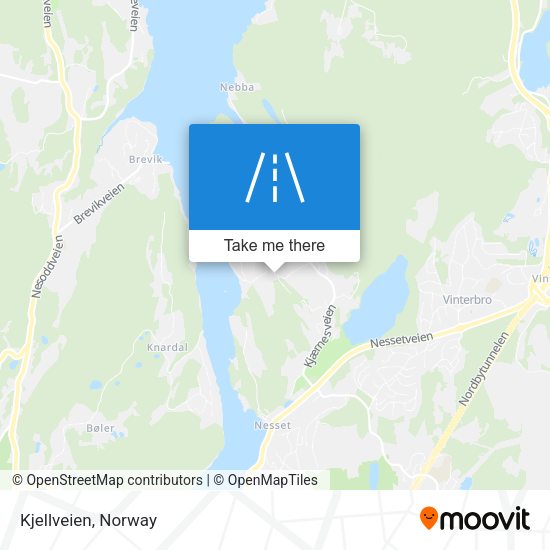 Kjellveien map