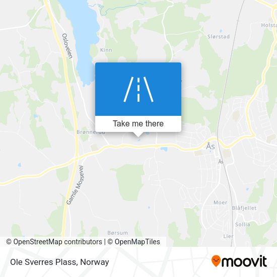 Ole Sverres Plass map