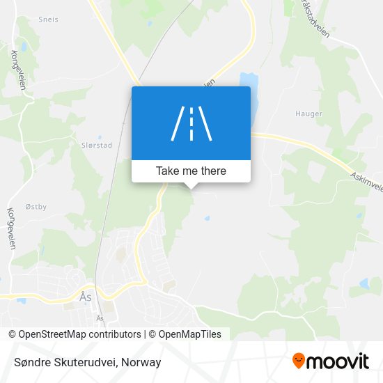 Søndre Skuterudvei map