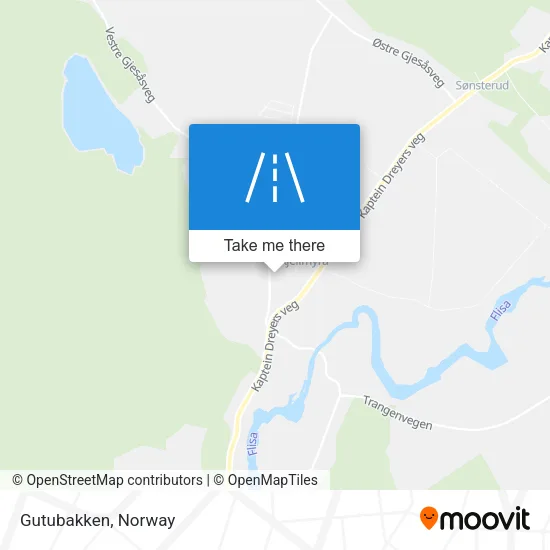 Gutubakken map