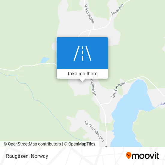Raugåsen map