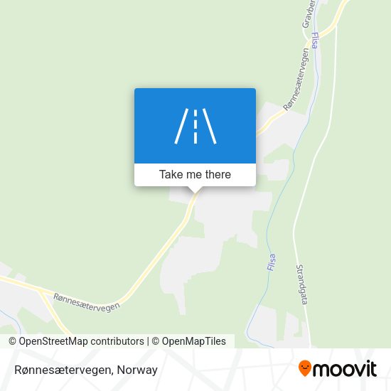 Rønnesætervegen map