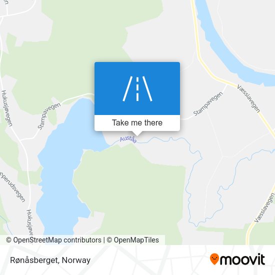 Rønåsberget map
