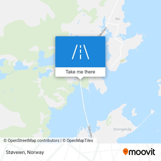 Støveien map