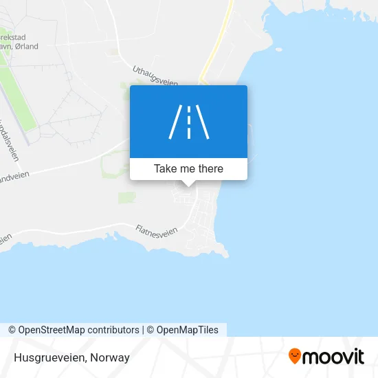 Husgrueveien map
