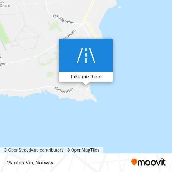 Marites Vei map