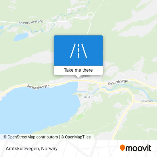 Amtskulevegen map