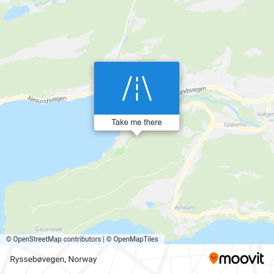 Ryssebøvegen map