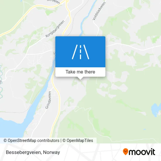 Bessebergveien map