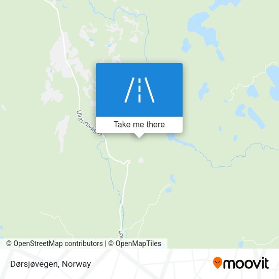 Dørsjøvegen map