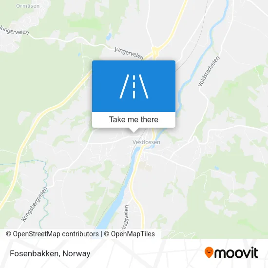 Fosenbakken map