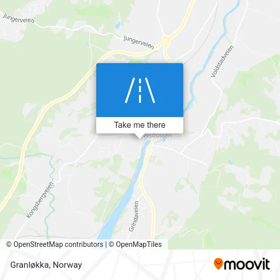 Granløkka map