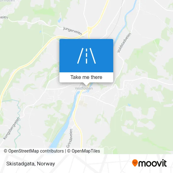 Skistadgata map