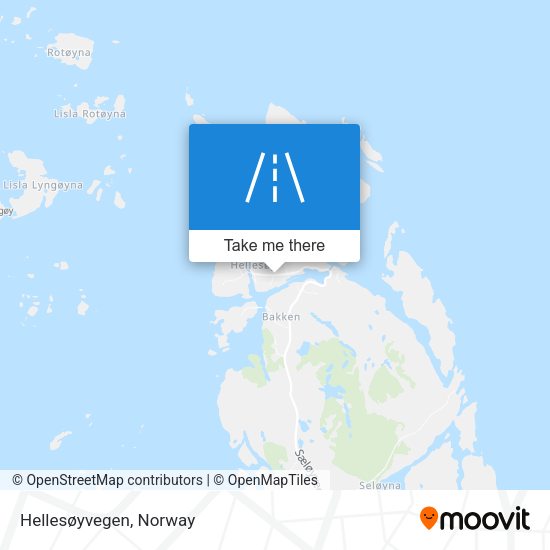 Hellesøyvegen map