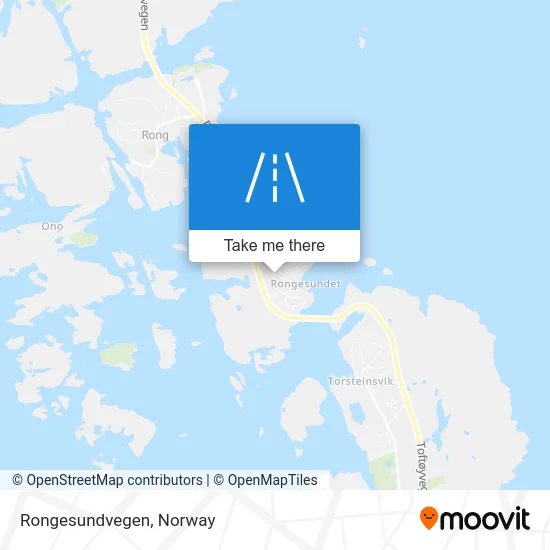 Rongesundvegen map
