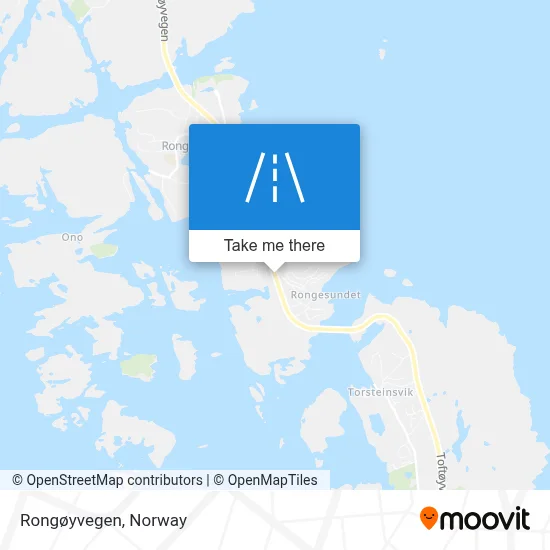 Rongøyvegen map