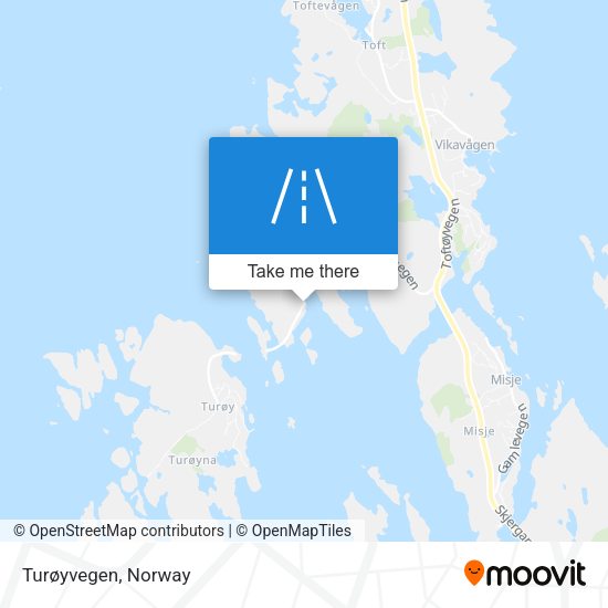 Turøyvegen map