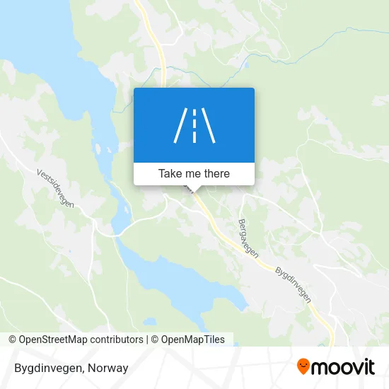 Bygdinvegen map