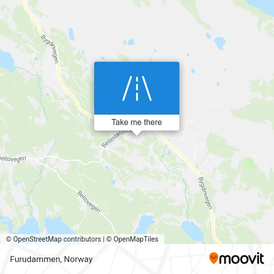 Furudammen map