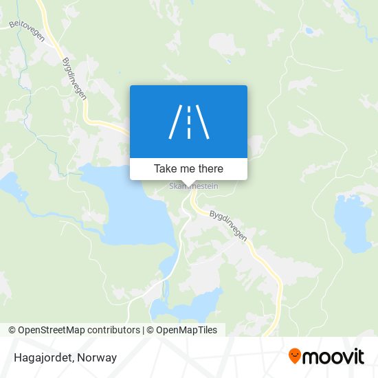 Hagajordet map