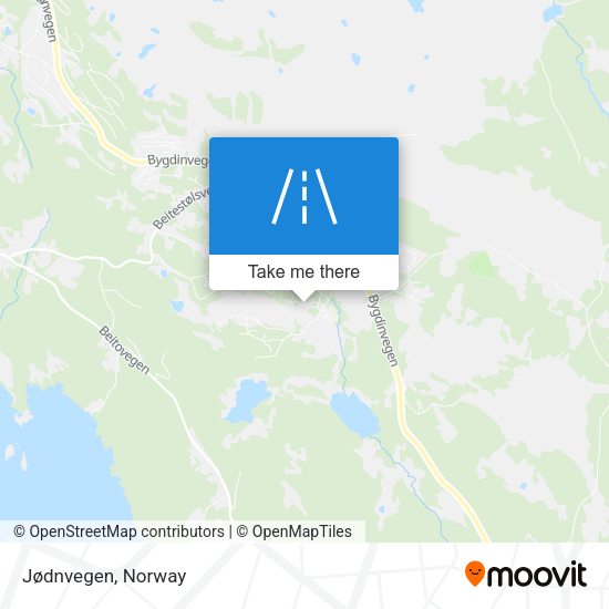 Jødnvegen map