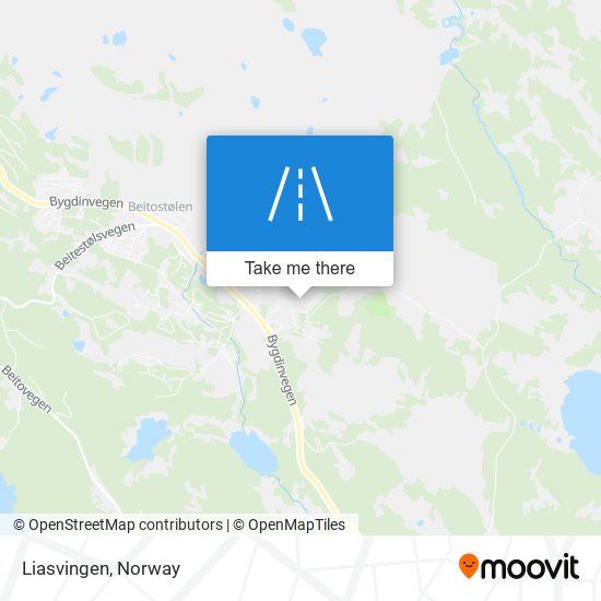 Liasvingen map