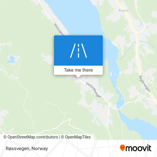 Røssvegen map