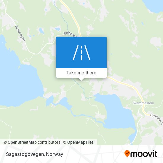 Sagastogovegen map