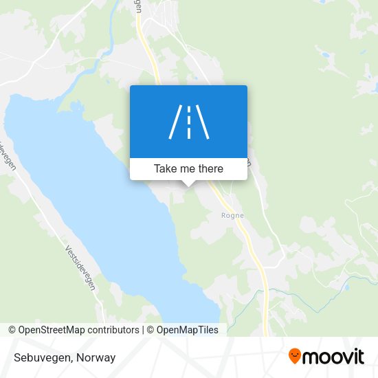 Sebuvegen map