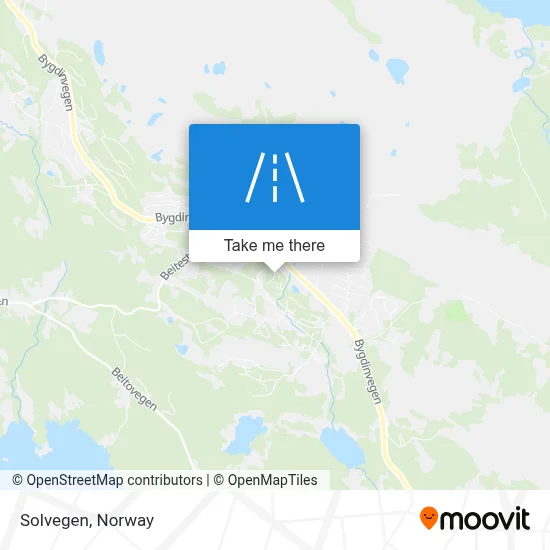 Solvegen map