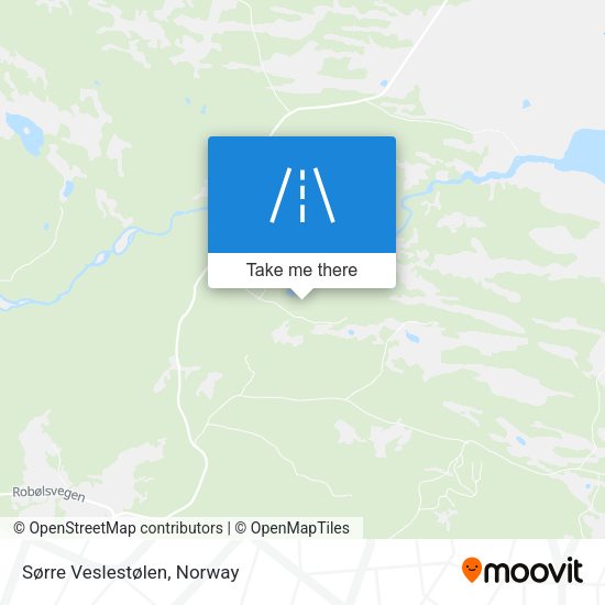 Sørre Veslestølen map