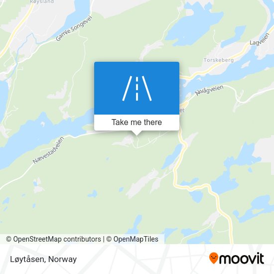 Løytåsen map