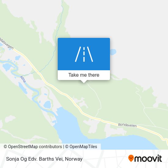 Sonja Og Edv. Barths Vei map