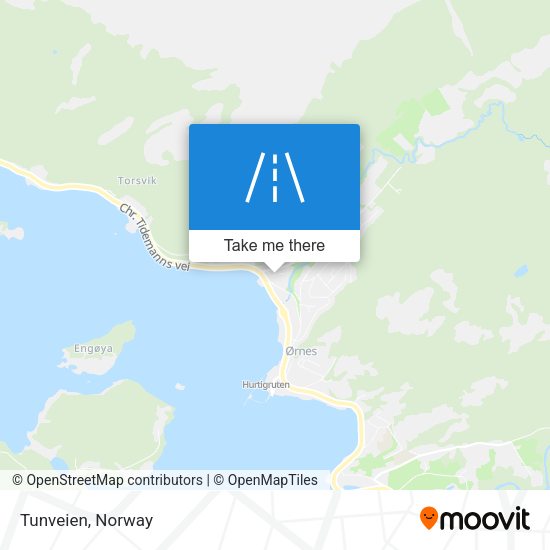 Tunveien map