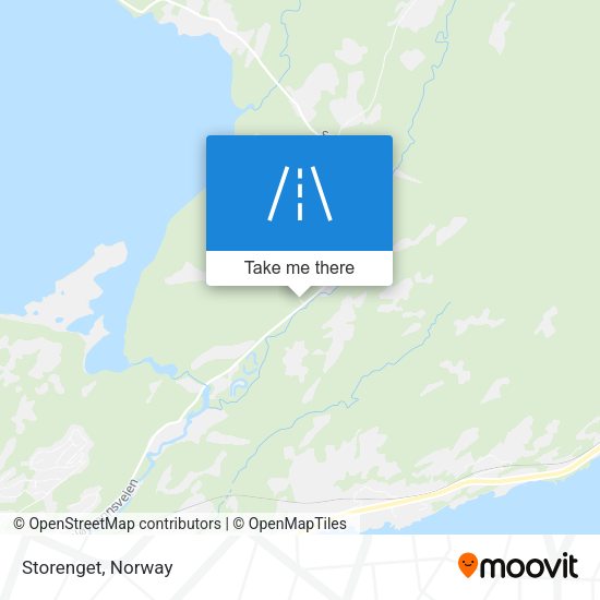 Storenget map