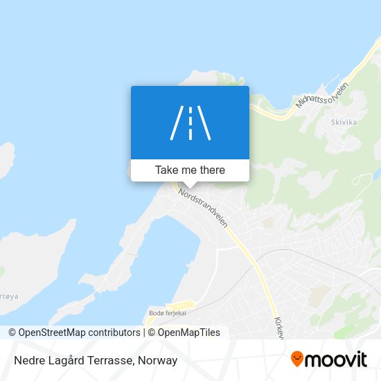 Nedre Lagård Terrasse map
