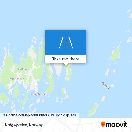 Krågøyveien map