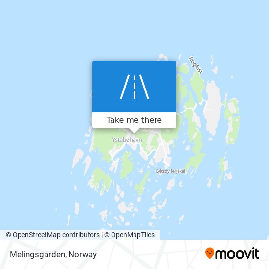 Melingsgarden map