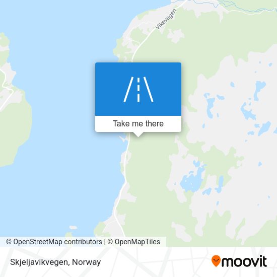 Skjeljavikvegen map