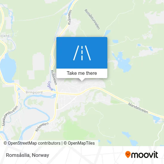 Romsåslia map