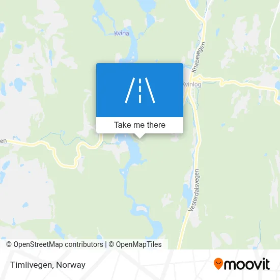 Timlivegen map