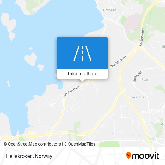 Hellekroken map